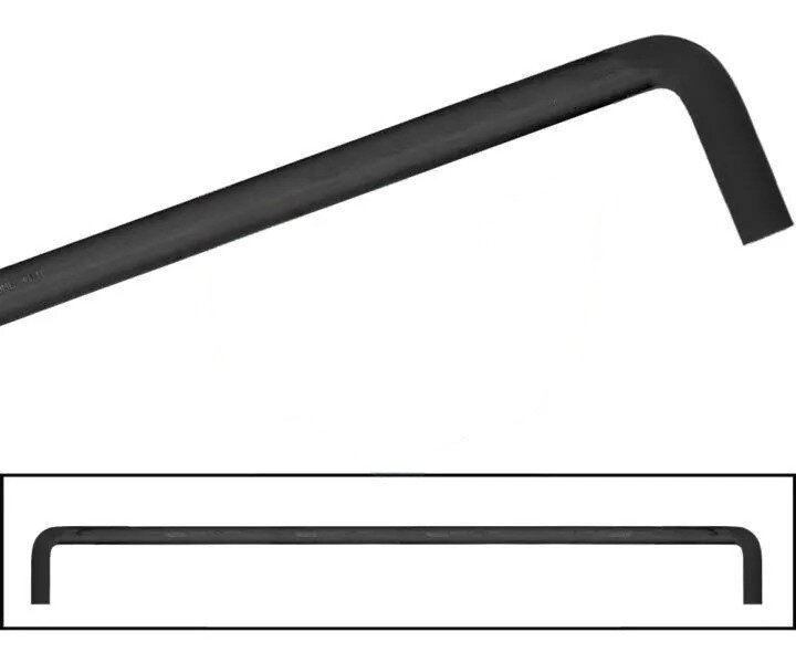 Image of Kühlerschlauch 90 Grad 23x16mm ca. 1200mm schwarz