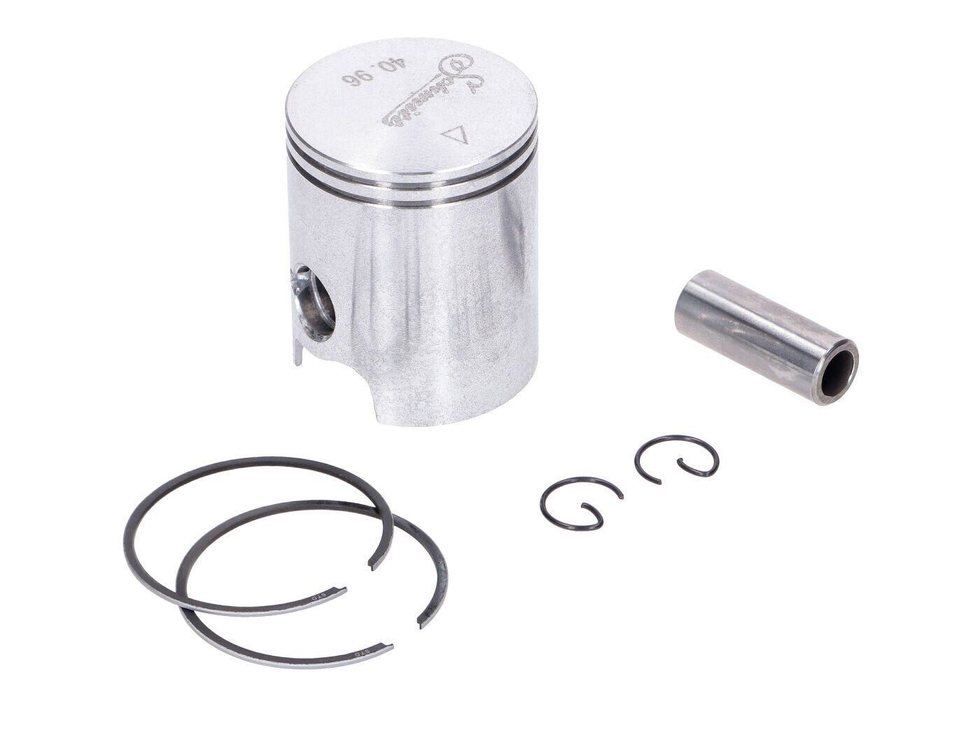Image of Kolben 41mm Schmitt 2-Kanal Grauguss GST 60cc Simson S51 / KR51/2 / SR50