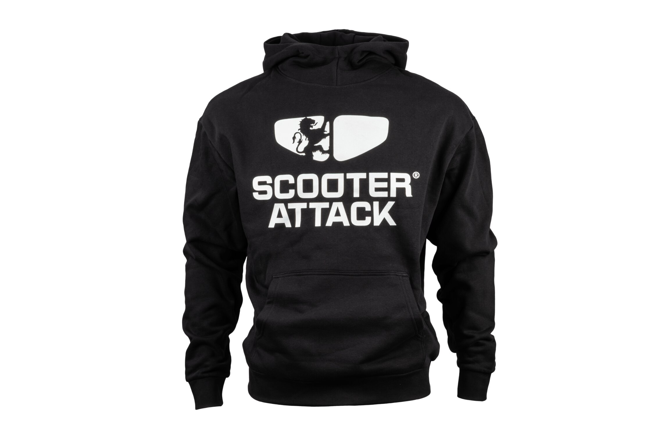 Image of Hoodie Scooter-Attack schwarz L