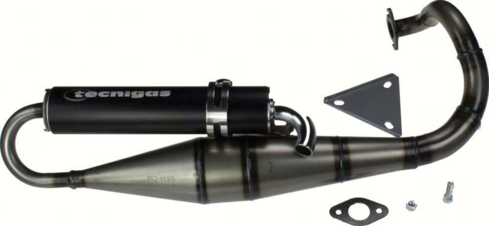 Image of Auspuff Tecnigas NEXT R Peugeot Speedfight 2 schwarz