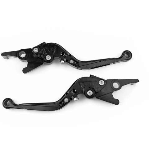 Image of Hebelset CNC Yamaha Tmax 500 bis 2008 schwarz