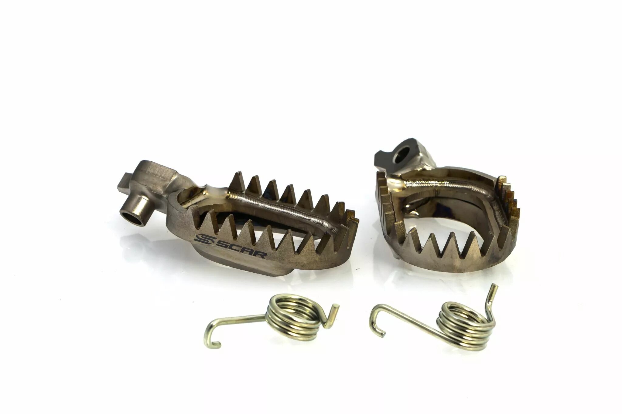 Image of Fußrasten Yamaha YZF 250 - 450cc Scar Anti-Mud Titanium