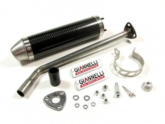 Image of Endschalldämpfer Giannelli Enduro Derbi DRD Pro SM 2006 Carbon