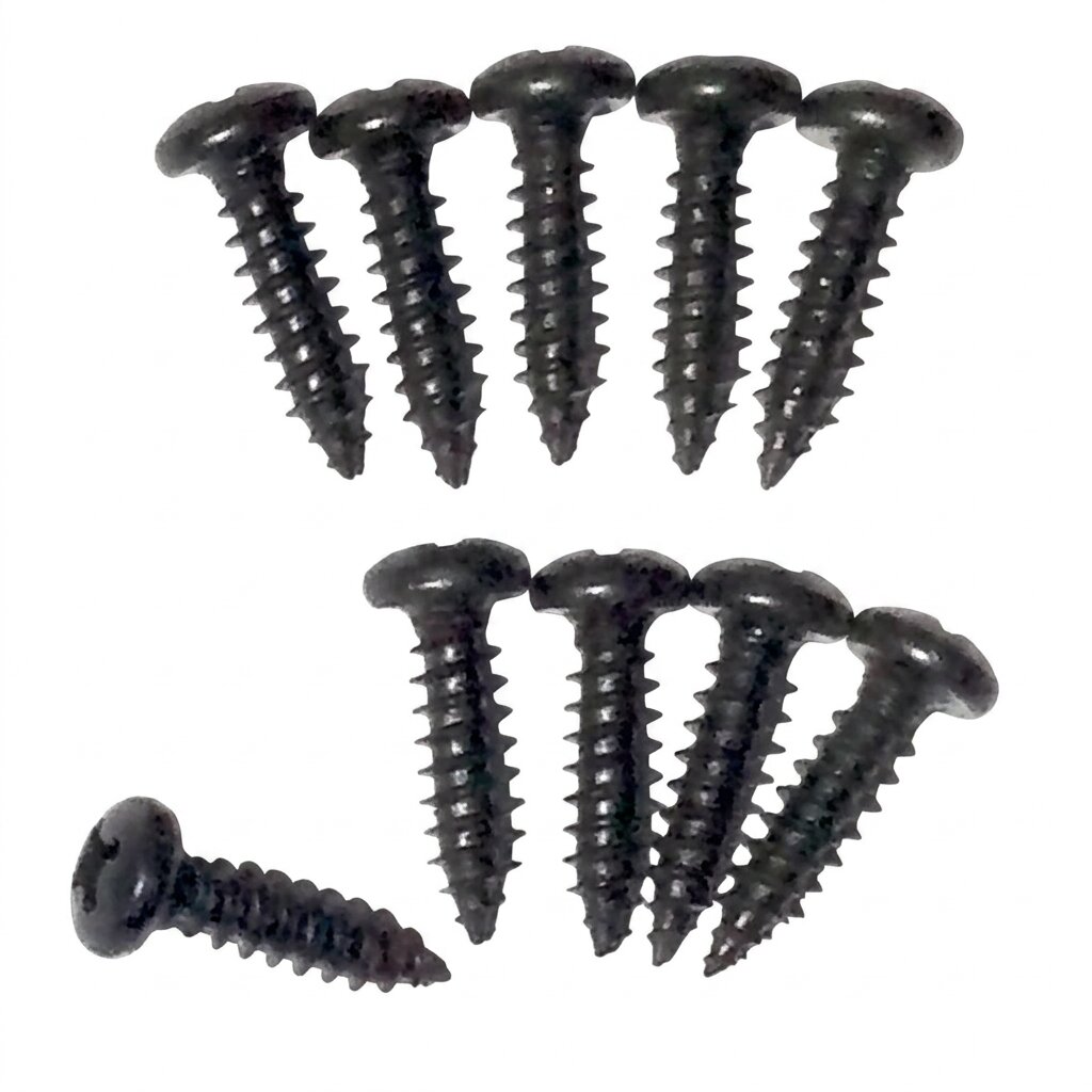 Image of Schraubensatz 4,2x16mm schwarz (x10)