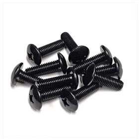 Image of Verkleidungsschraube M6x10 14mm schwarz (x10)