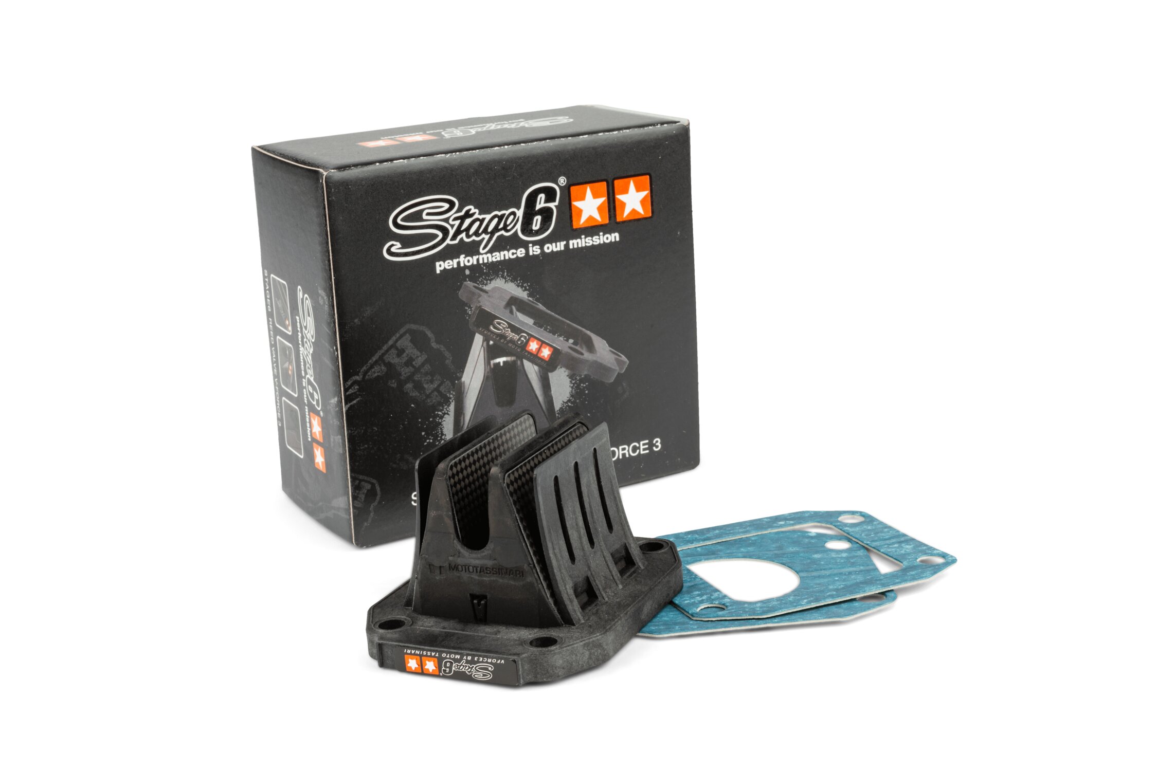 Image of Membranblock Stage6 V-Force 4 Honda CR85 / Derbi
