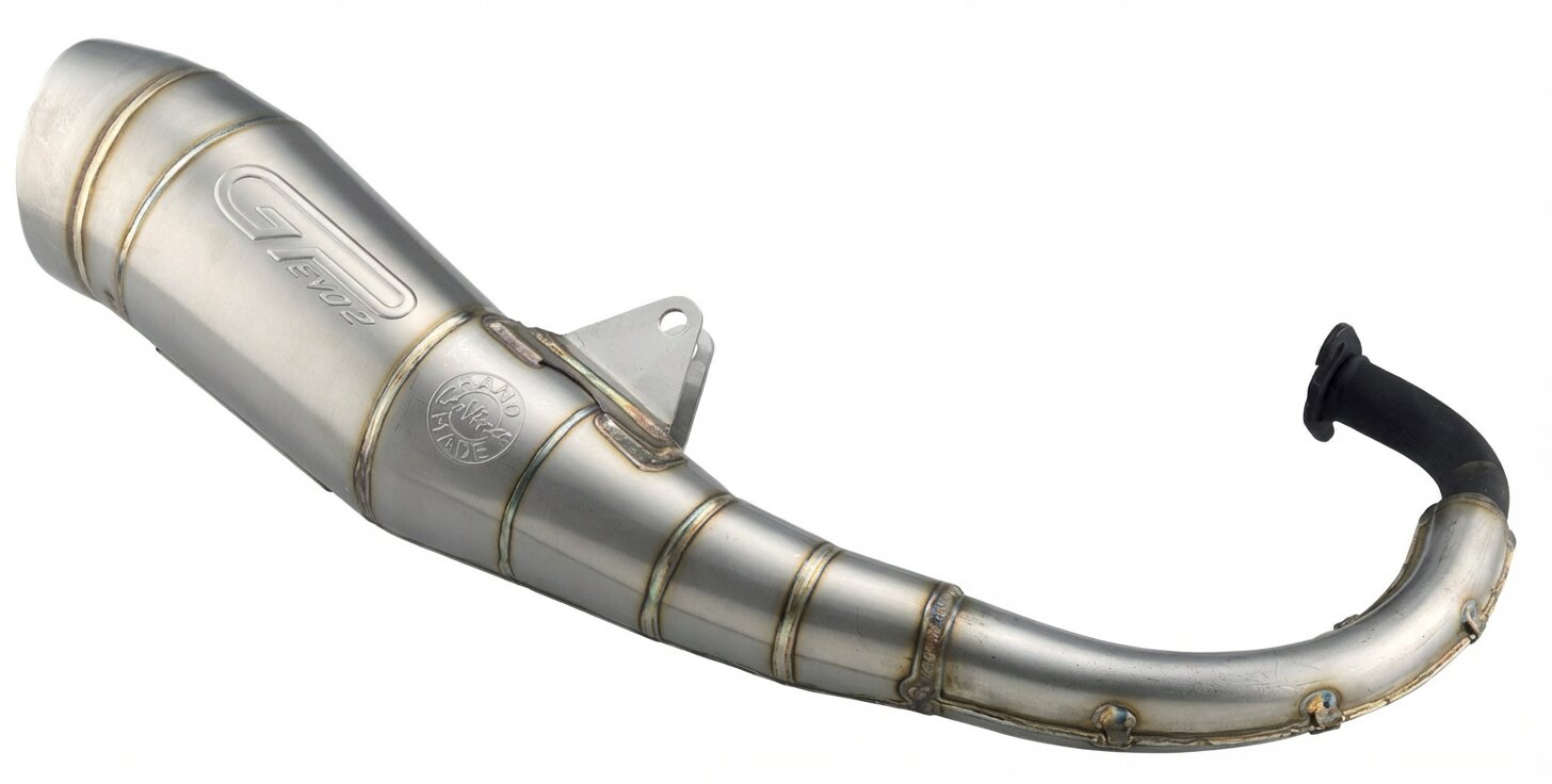 Image of Auspuff LeoVince GP Evo 2 Minarelli liegend