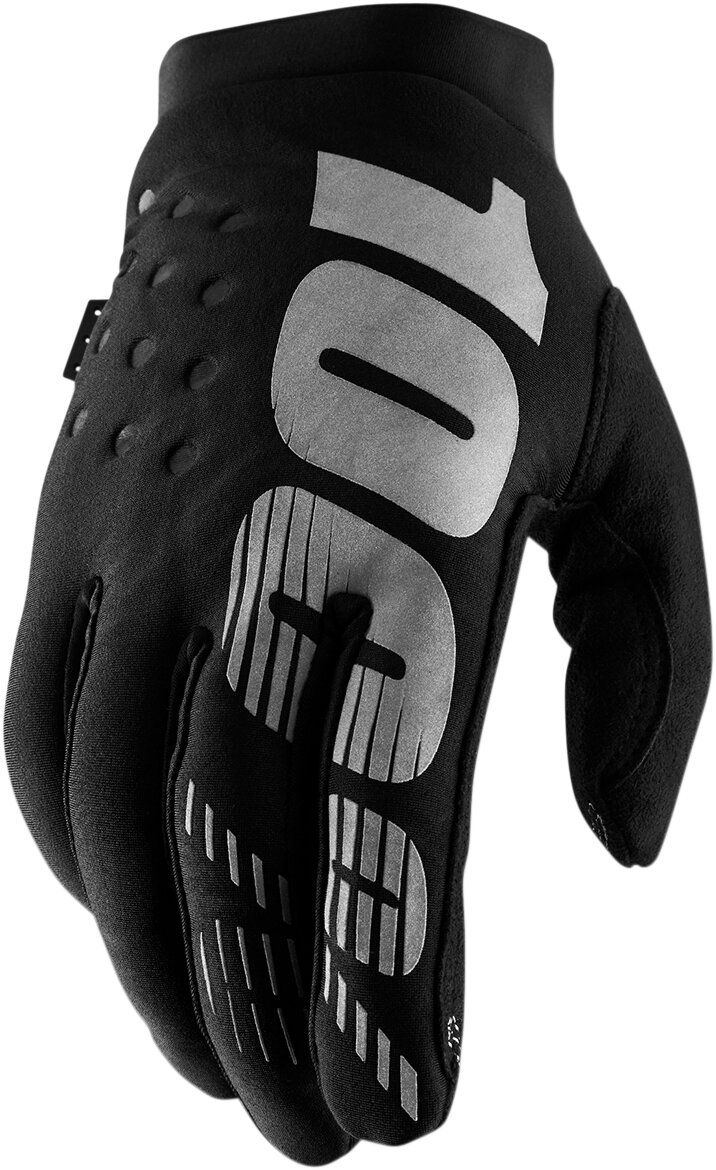 Image of Motocross Handschuhe 100% Brisker schwarz M