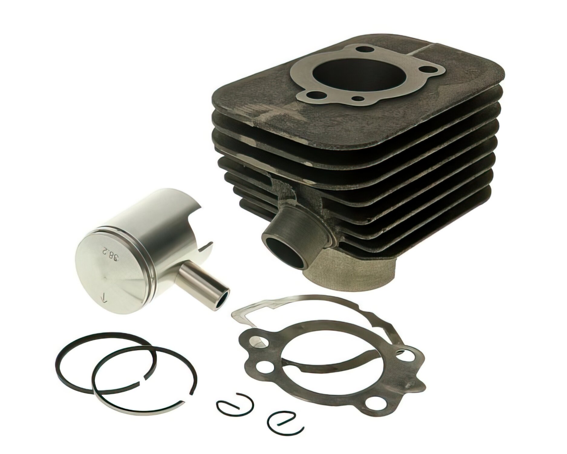 Image of Zylinder Kit 50ccm 12mm KoBo Piaggio Boss, Bravo, Ciao, Grillo, Si