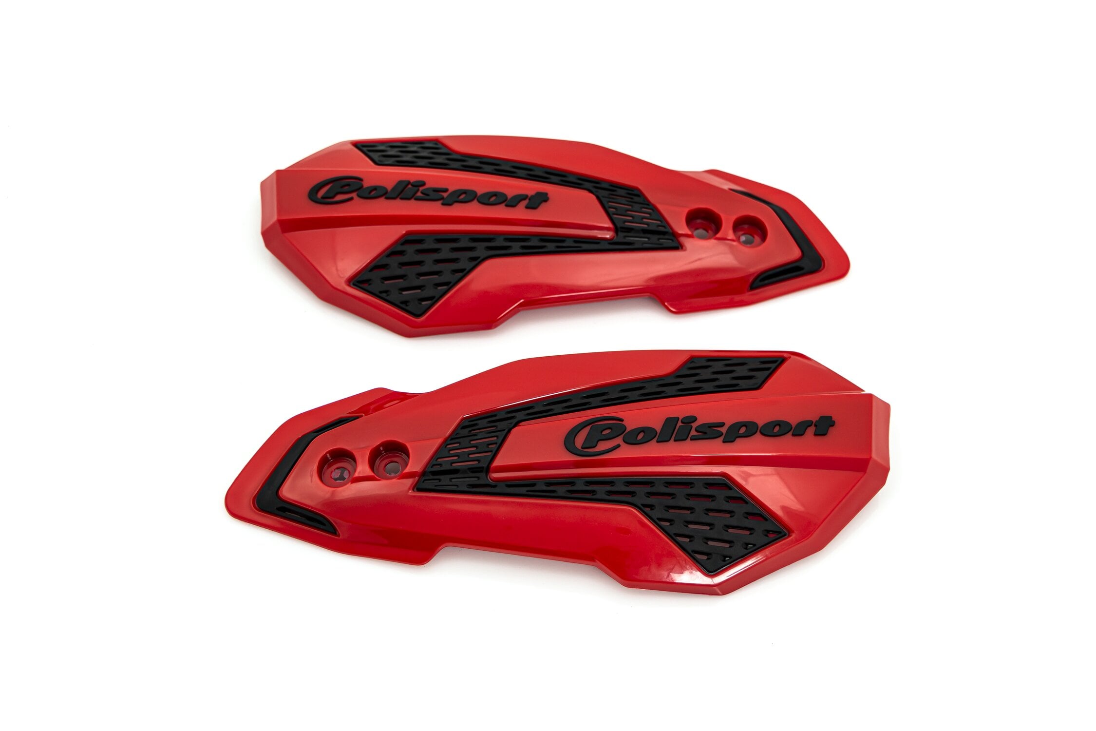 Image of Ersatzschalen Handprotektoren Polisport MX Flow rot / schwarz