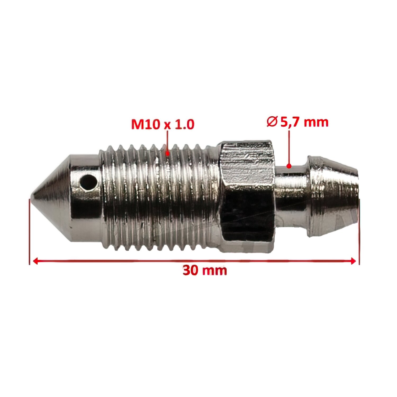Image of Entlüfterschraube M10x1,0 für AJP Bremssattel
