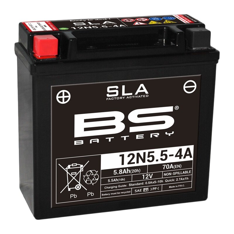 Image of Batterie SLA BS Battery 12N5.5-4A 12V - 5,5Ah