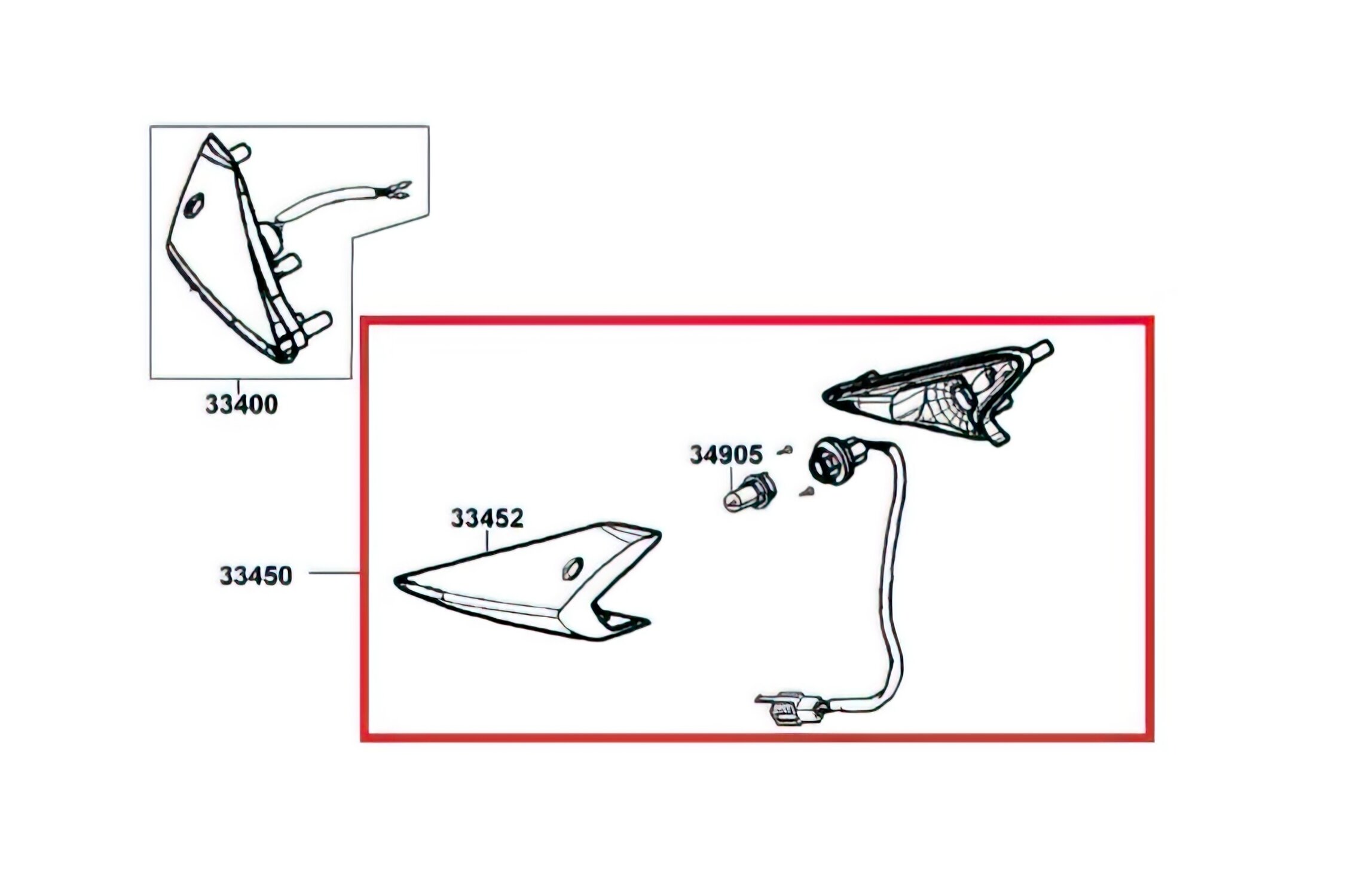 Image of Blinker vorne links Kymco komplett Agility RS 12 Zoll