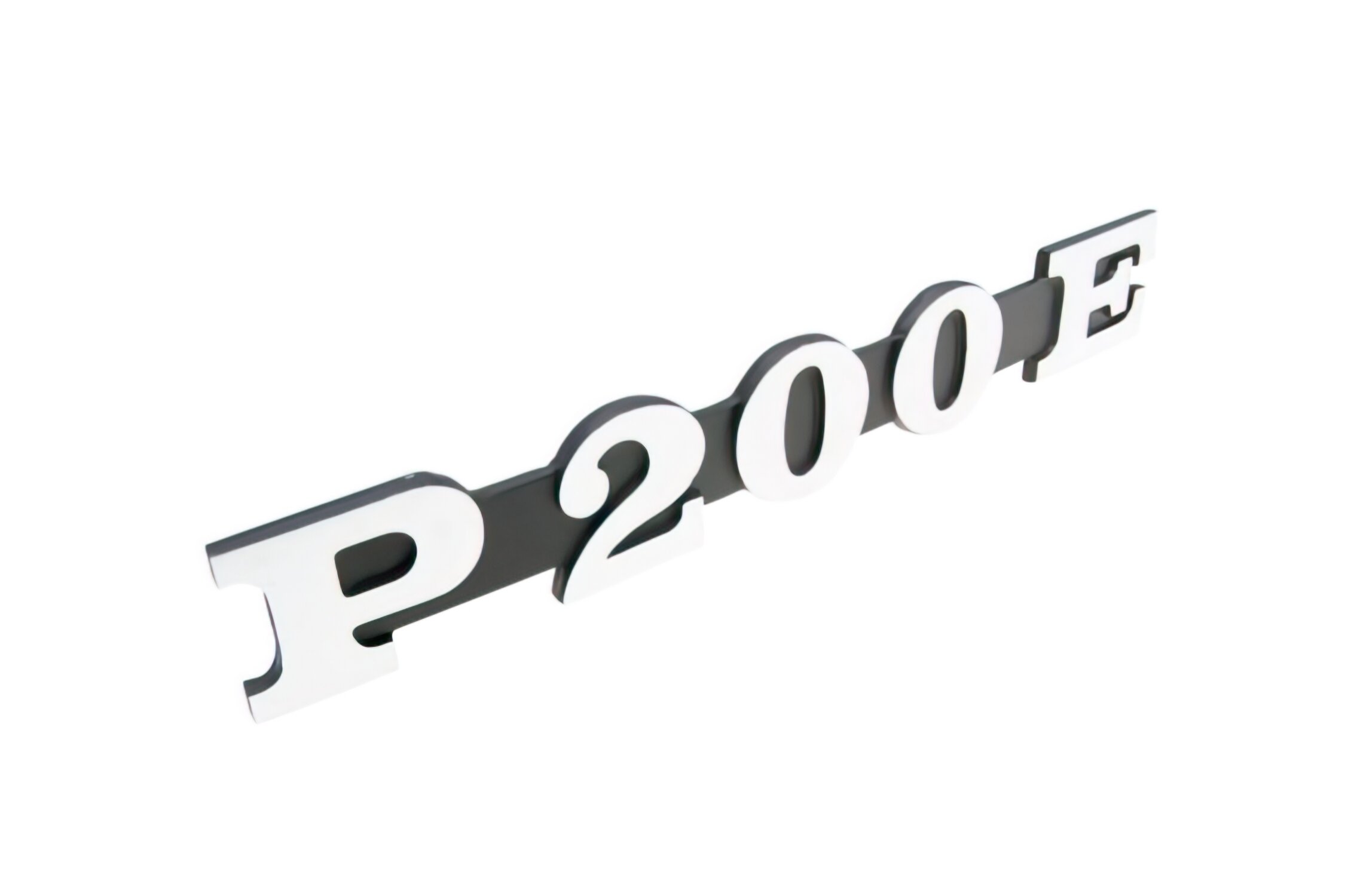 Image of Emblem "P 200 E" für Seitenverkleidung Vespa P 200 E