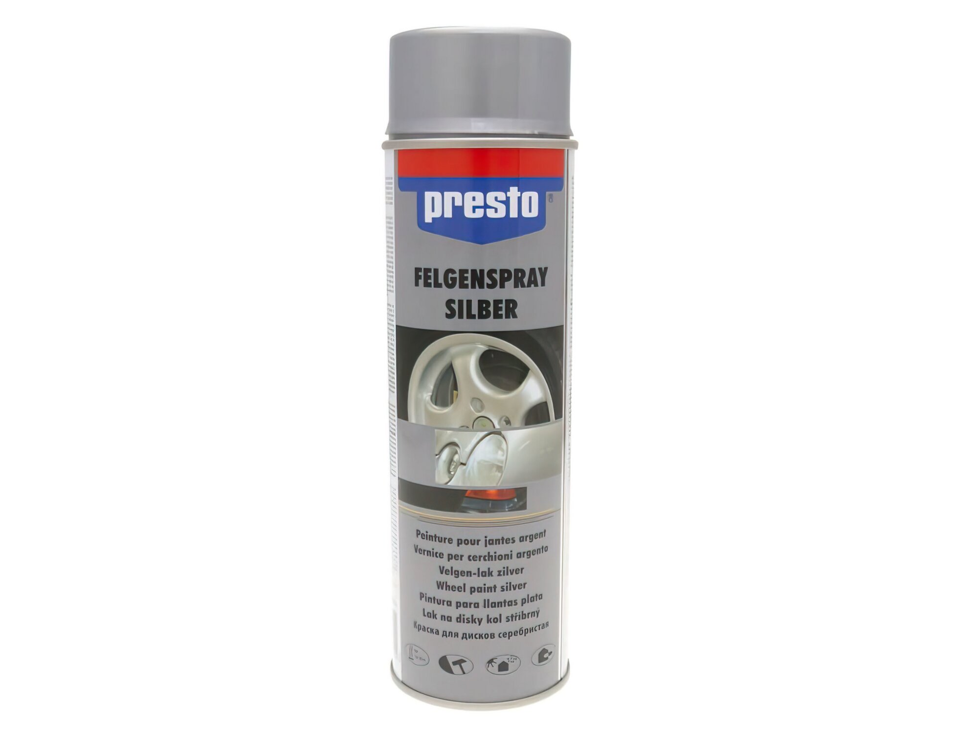 Image of Felgenspray Presto silber 500ml