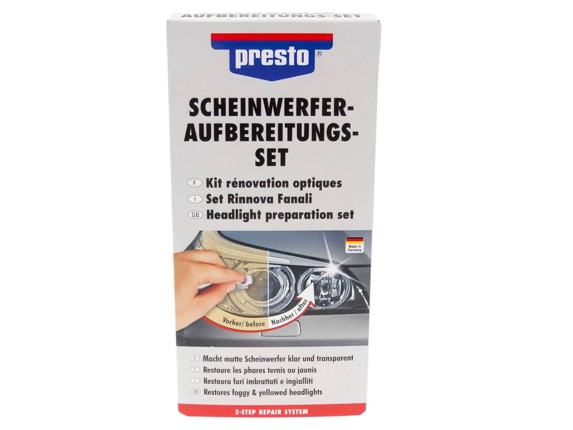 Image of Scheinwerfer-Aufbereitungs-Set Presto