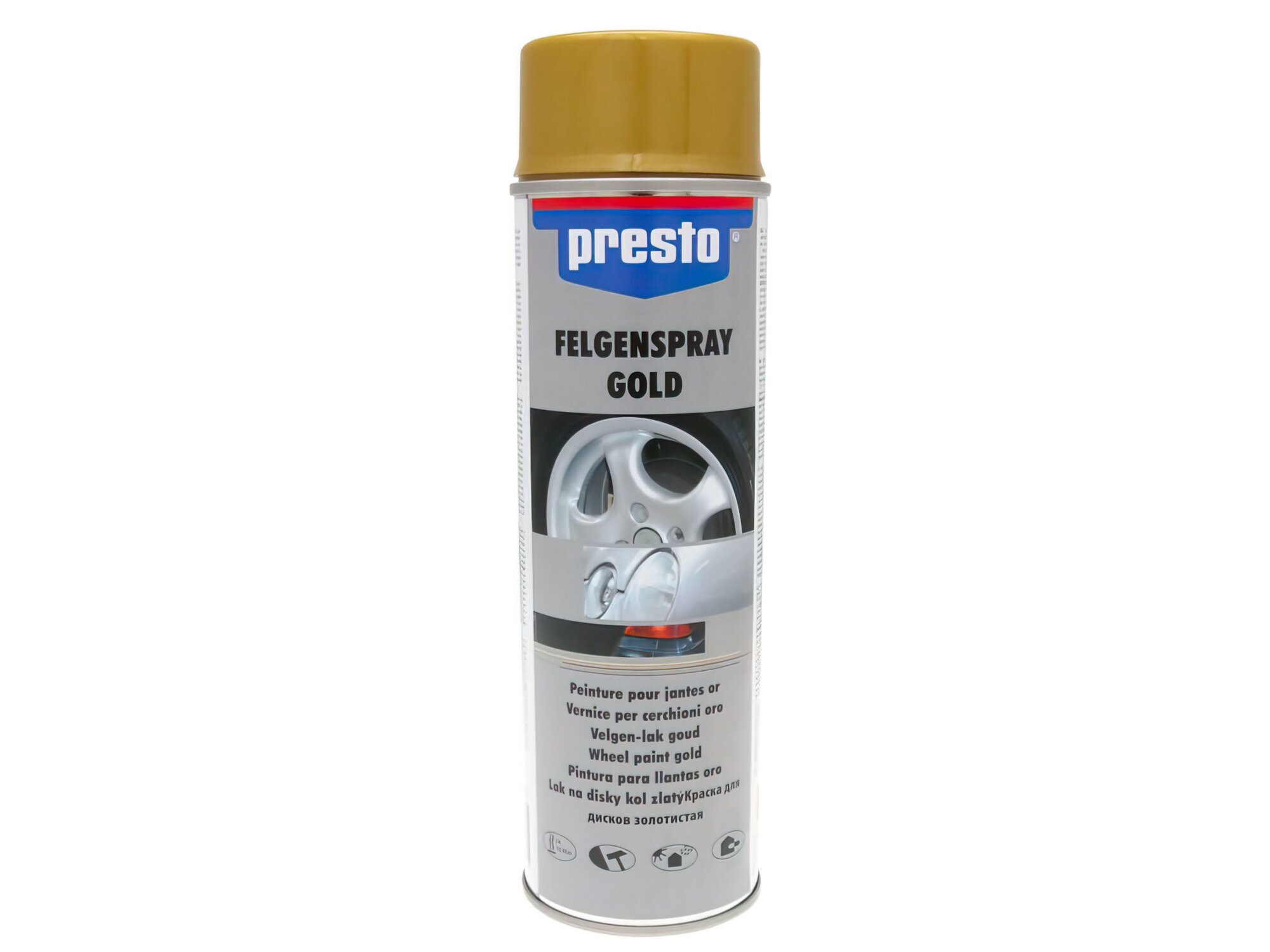 Image of Felgenspray Presto gold 500ml