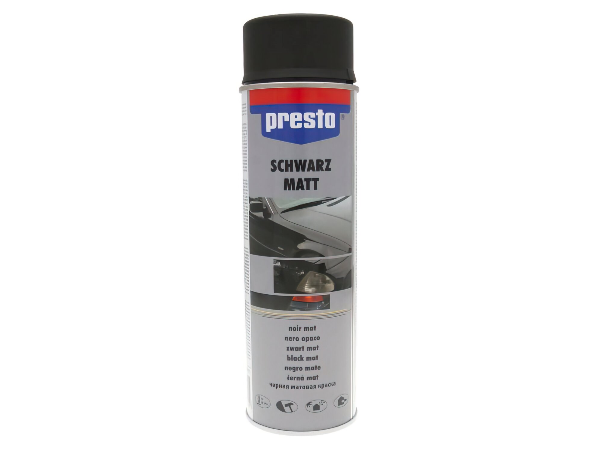 Image of Rallye-Spray Presto schwarz matt 500ml