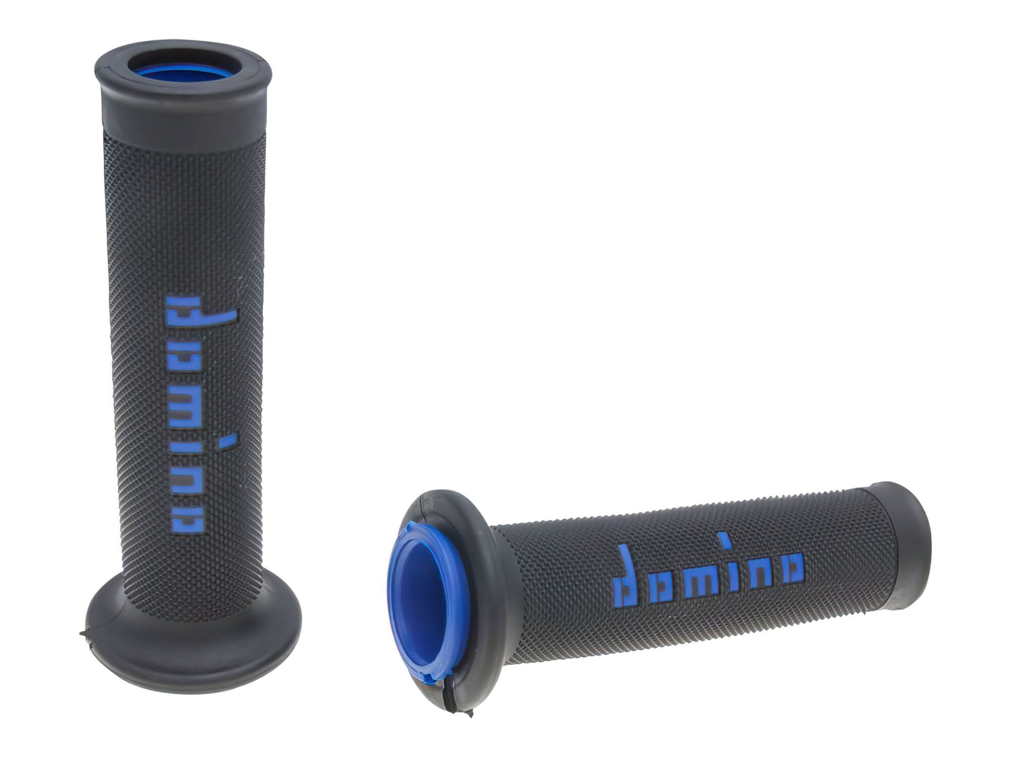 Image of Griffe Domino A010 On-Road schwarz / blau (Enden offen)