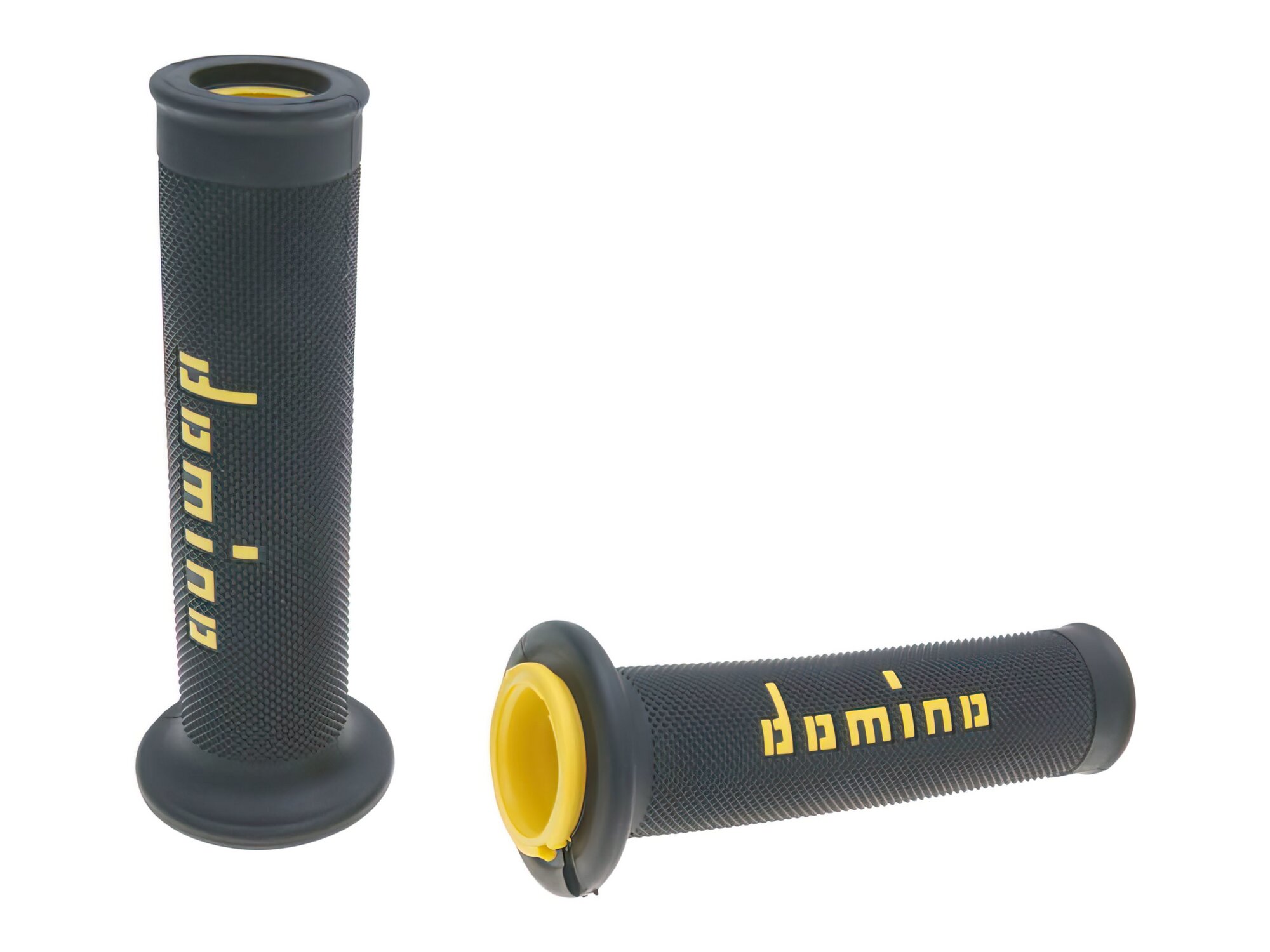 Image of Griffe Domino A010 On-Road schwarz / gelb (Enden offen)