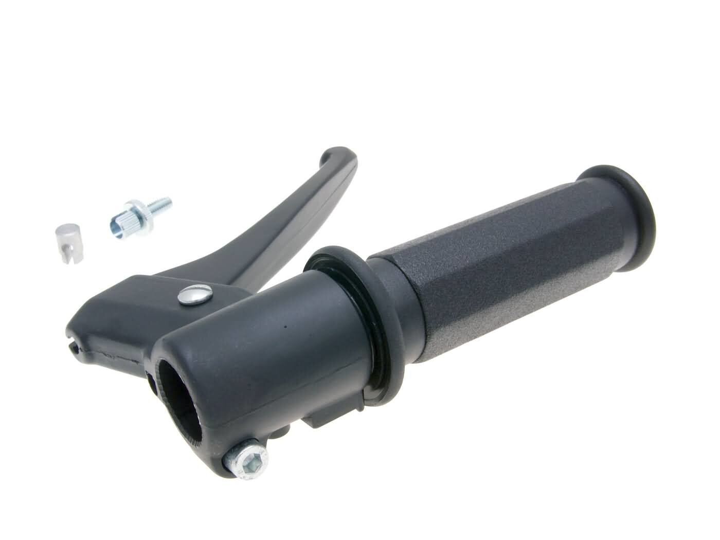 Image of Gasgriff mit Bremshebel Domino Piaggio Ciao schwarz