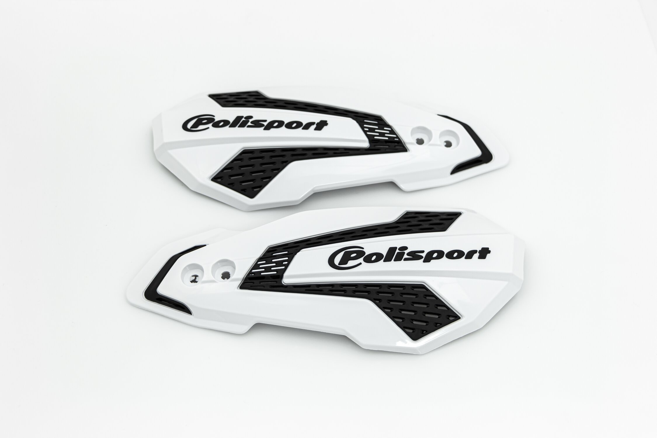 Image of Ersatzschalen Handprotektoren Polisport MX Flow weiß / schwarz