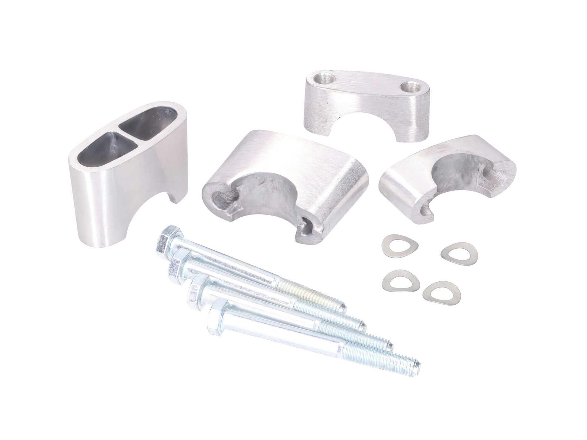 Image of Lenkerklemme / Lenkerauflage Set Simson S50 / S51 / S70