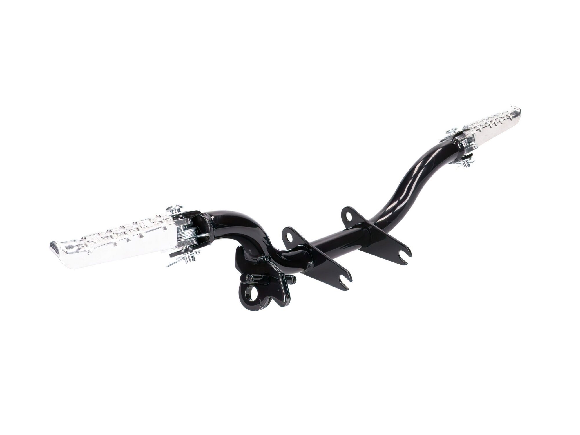 Image of Fußrastenträger + Halterung Seitenständer schwarz Simson S51