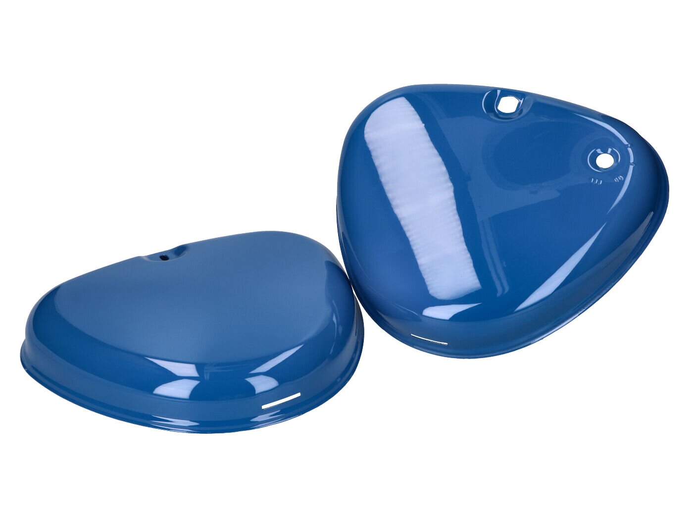Image of Seitendeckel Set blau Simson S50 / S51 / S70