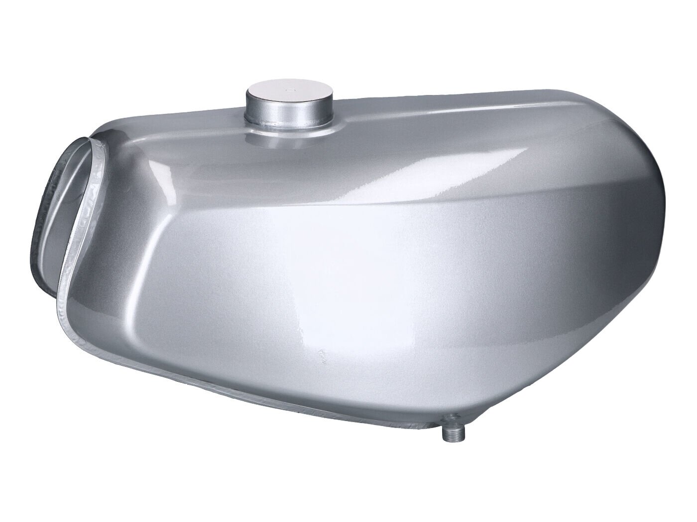 Image of Benzintank silber Simson S50 / S51 / S70