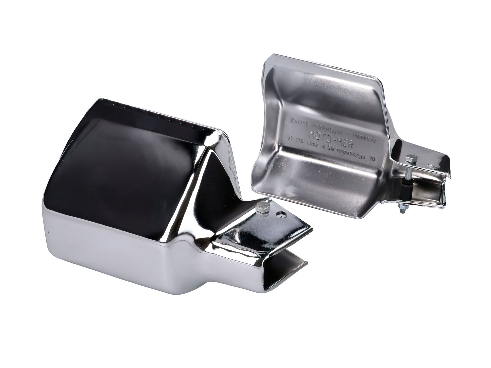 Image of Handschutz / Protektoren Set Chrom Simson S51