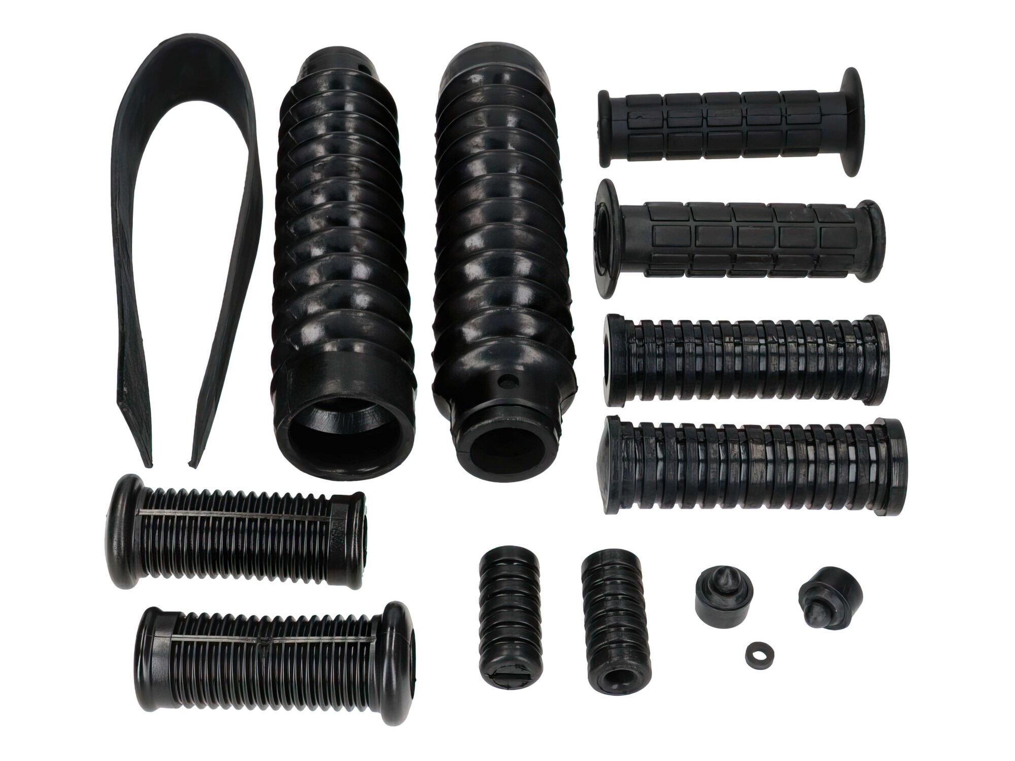 Image of Gummiteile Set Rahmen / Schaltung / Kickstarter / Lenker / Gabel 14-teilig Simson S51