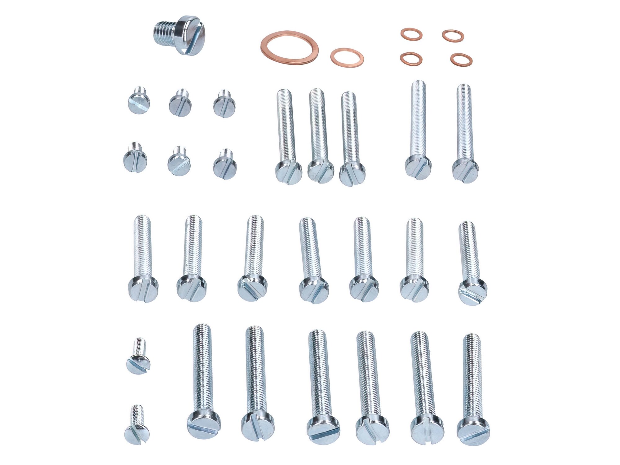 Image of Schraubensatz Gehäuse + Deckel Befestigungsset Simson S50