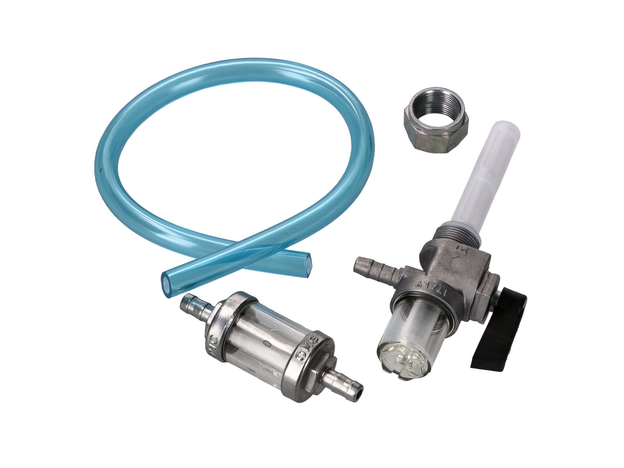 Benzinhahn mit Benzinschlauch + Benzinfilter Simson S51