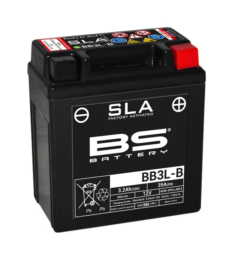 Image of Batterie SLA BS Battery BB3L-B 12V - 3,2Ah