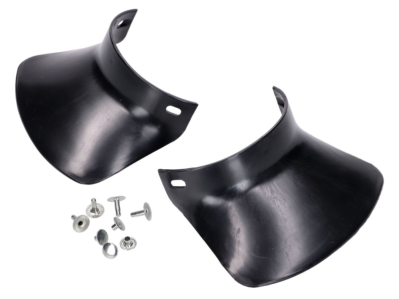 Image of Schmutzfänger Set Kunststoff schwarz Simson S51