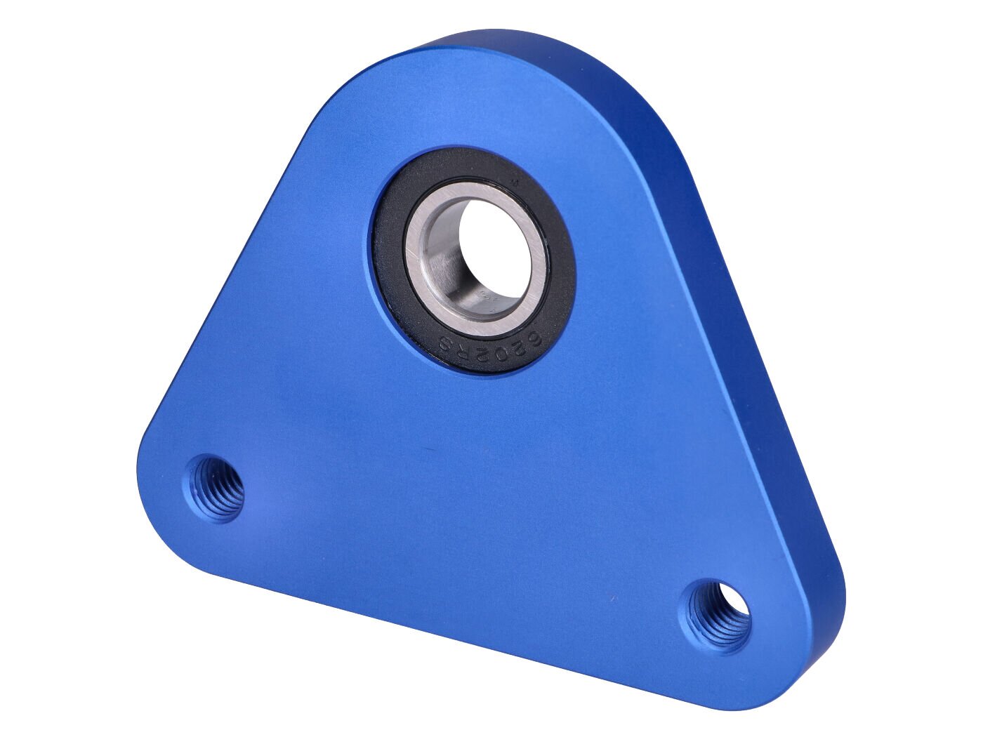 Image of Lagerplatte Hinterrad swiing Racing Alu blau Piaggio Ciao