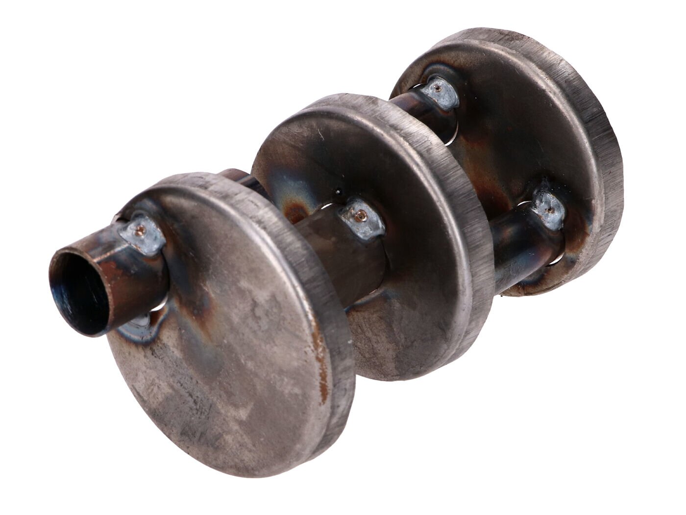 Image of Dämpfereinsatz OEM Schalldämpfer 3 Prallbleche Simson S51