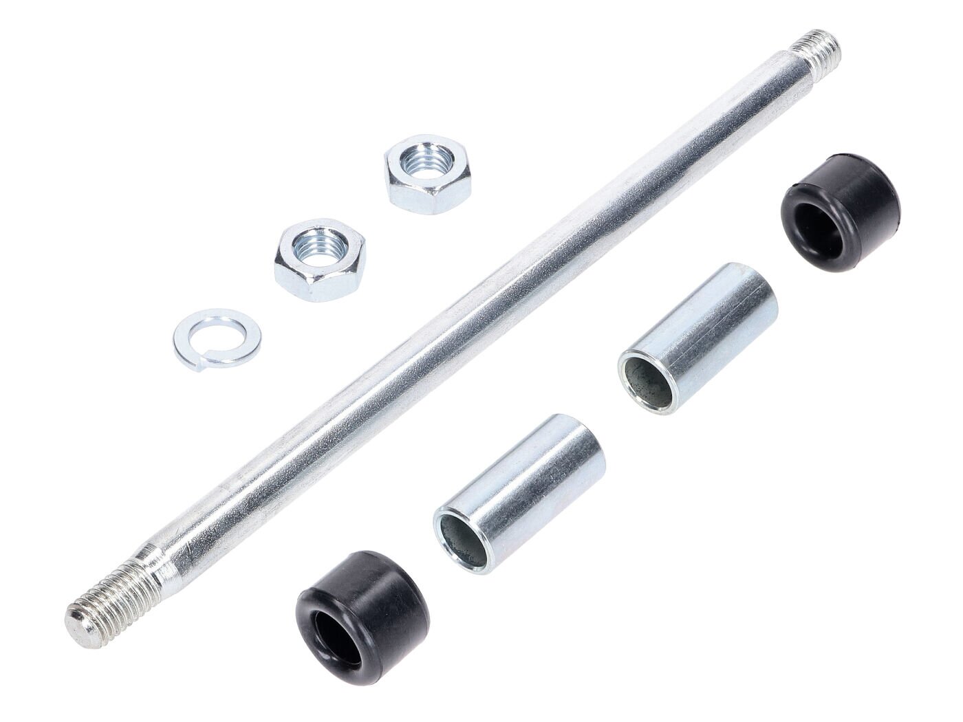 Image of Schwingenbolzen + Lagersatz hinten Simson Schwalbe