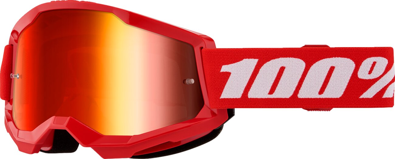 Image of Crossbrille 100% Strata 2 rot rot verspiegelt