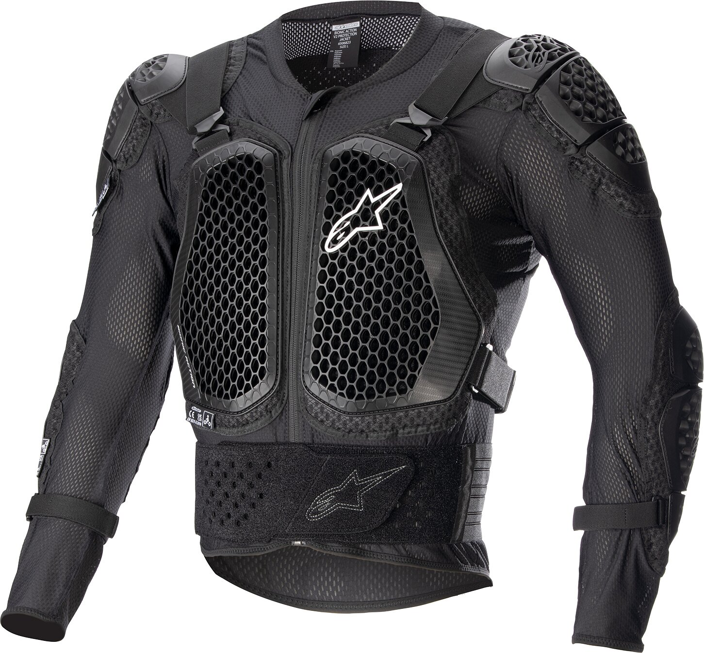 Image of Protektorenjacke Alpinestars Bionic Action V2 schwarz L