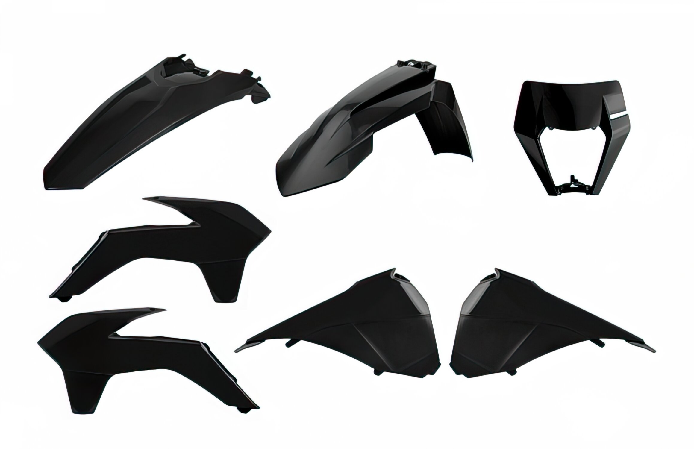 Image of Verkleidungskit Polisport Restyle Enduro schwarz KTM EXC / EXC-F