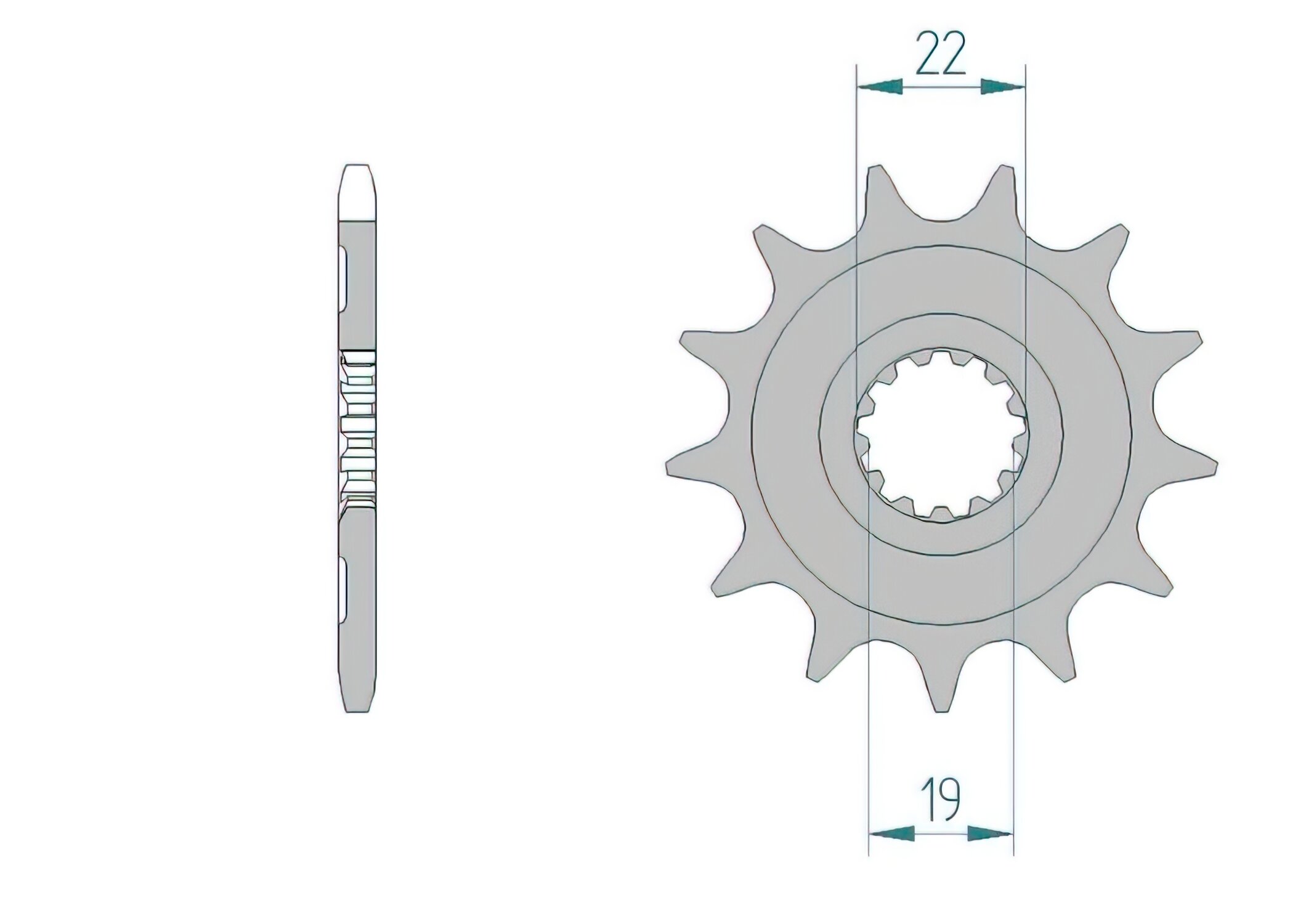 Image of Ritzel Afam 13 Zähne TC 250