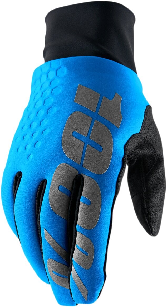Image of Motocross Handschuhe 100% Brisker Hydromatic blau L