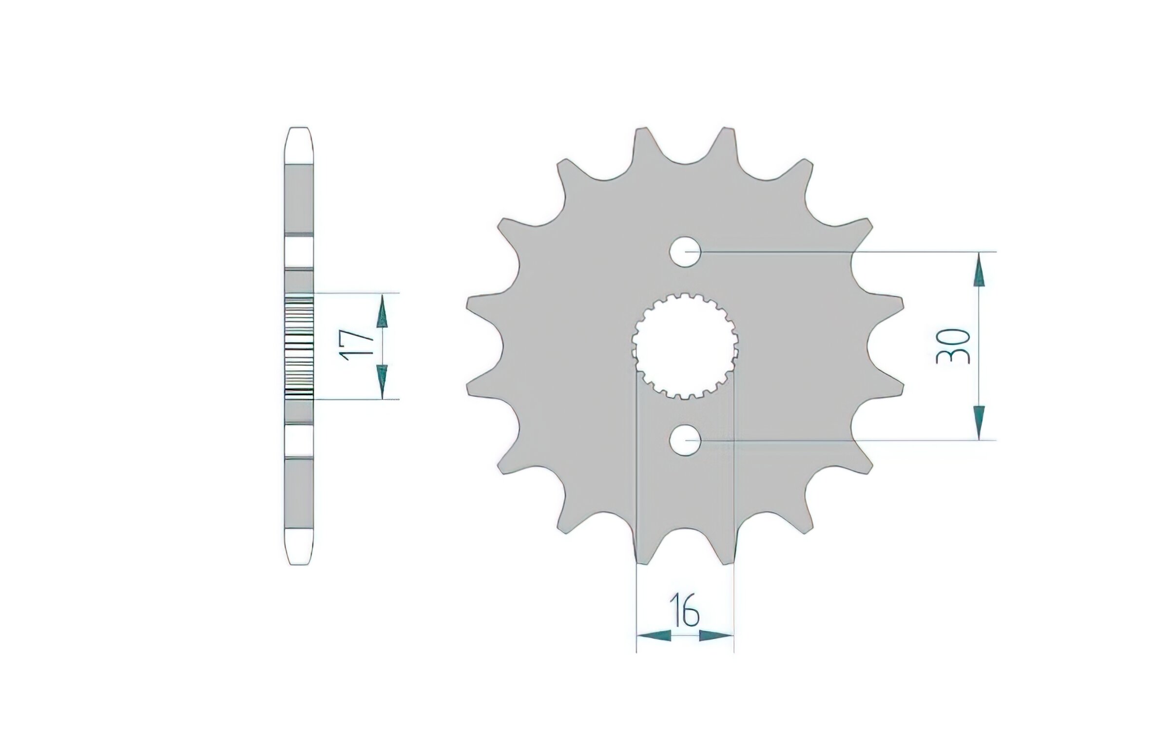 Image of Ritzel Afam 420 / 14 Zähne CR 80 / 85