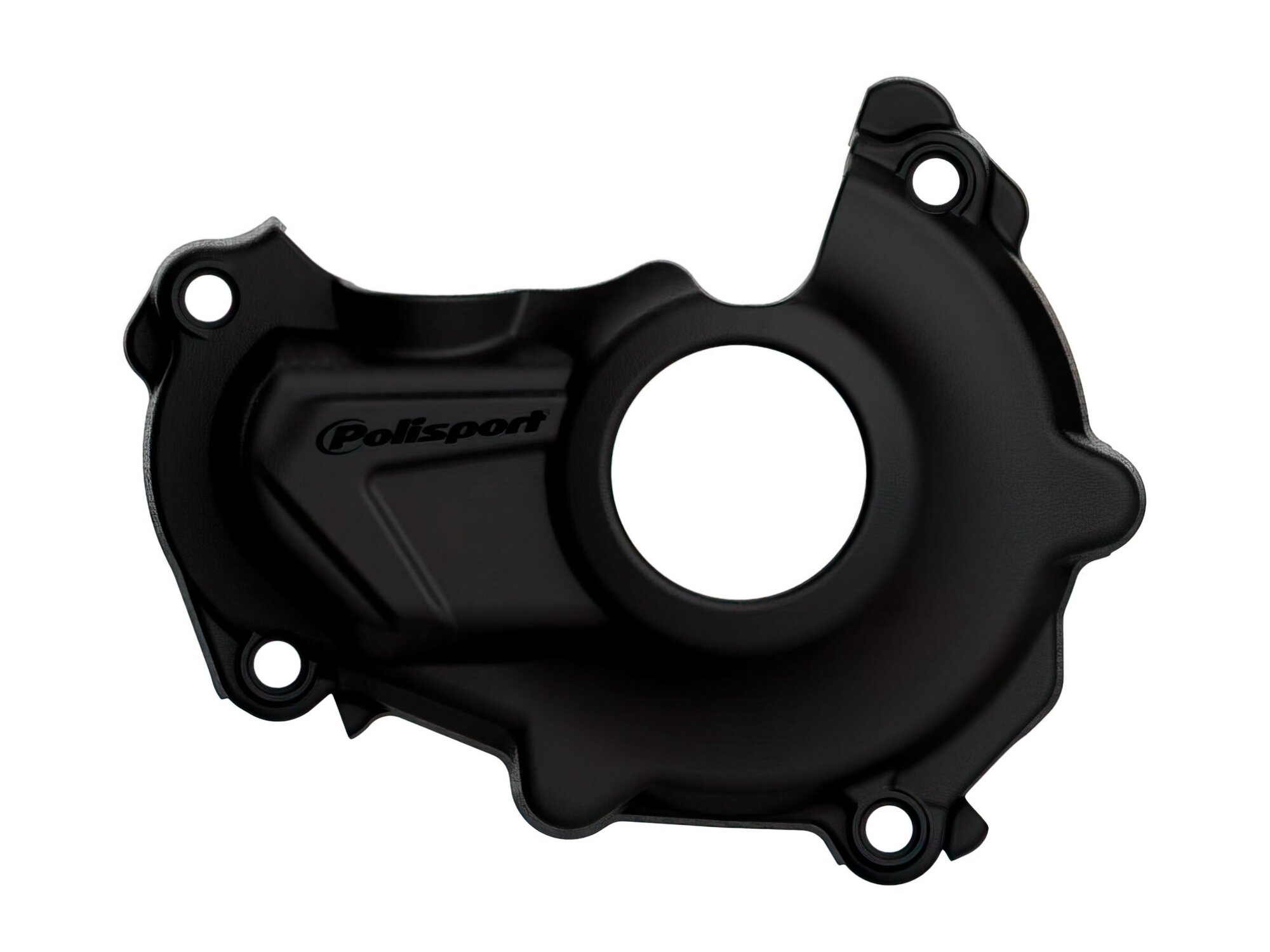 Image of Zünddeckelschutz Polisport schwarz Yamaha YZF 450