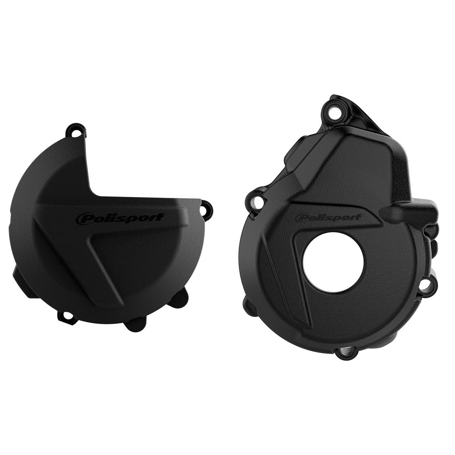 Image of Gehäusedeckelschutz Kit Polisport KTM EXC-F 250 / 350 ab 2017 schwarz