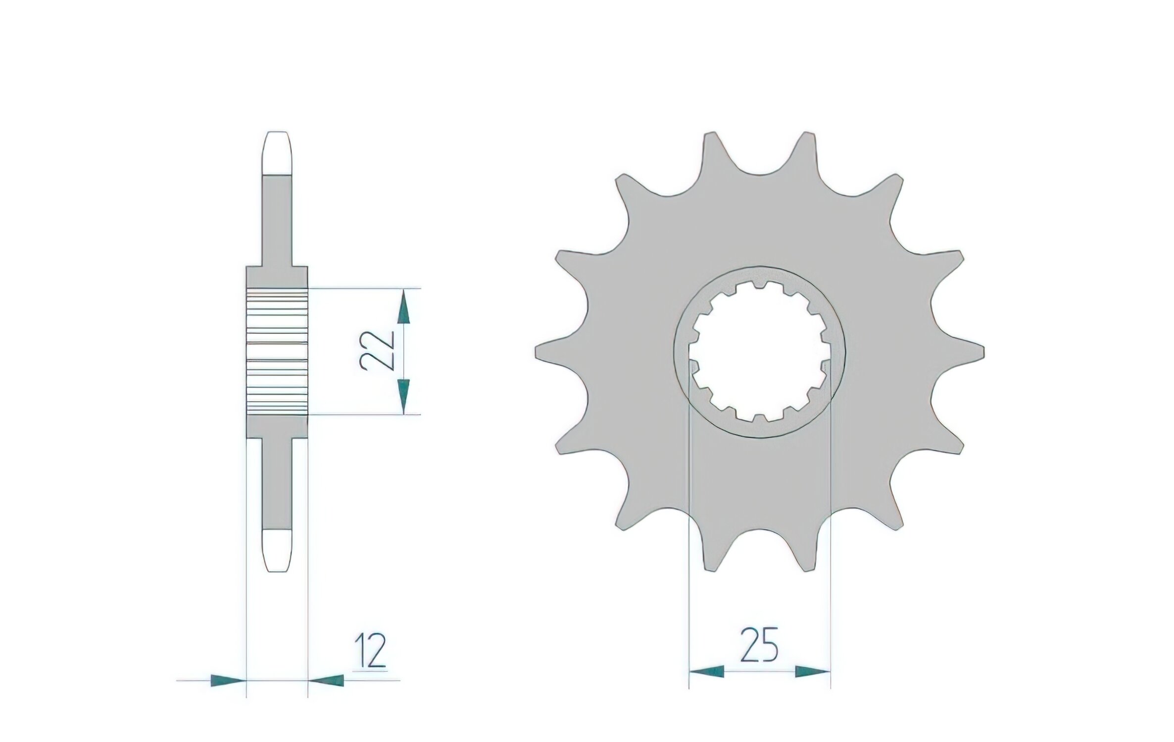 Image of Ritzel Afam 13 Zähne GasGas EC / Rieju MR 250 / 300