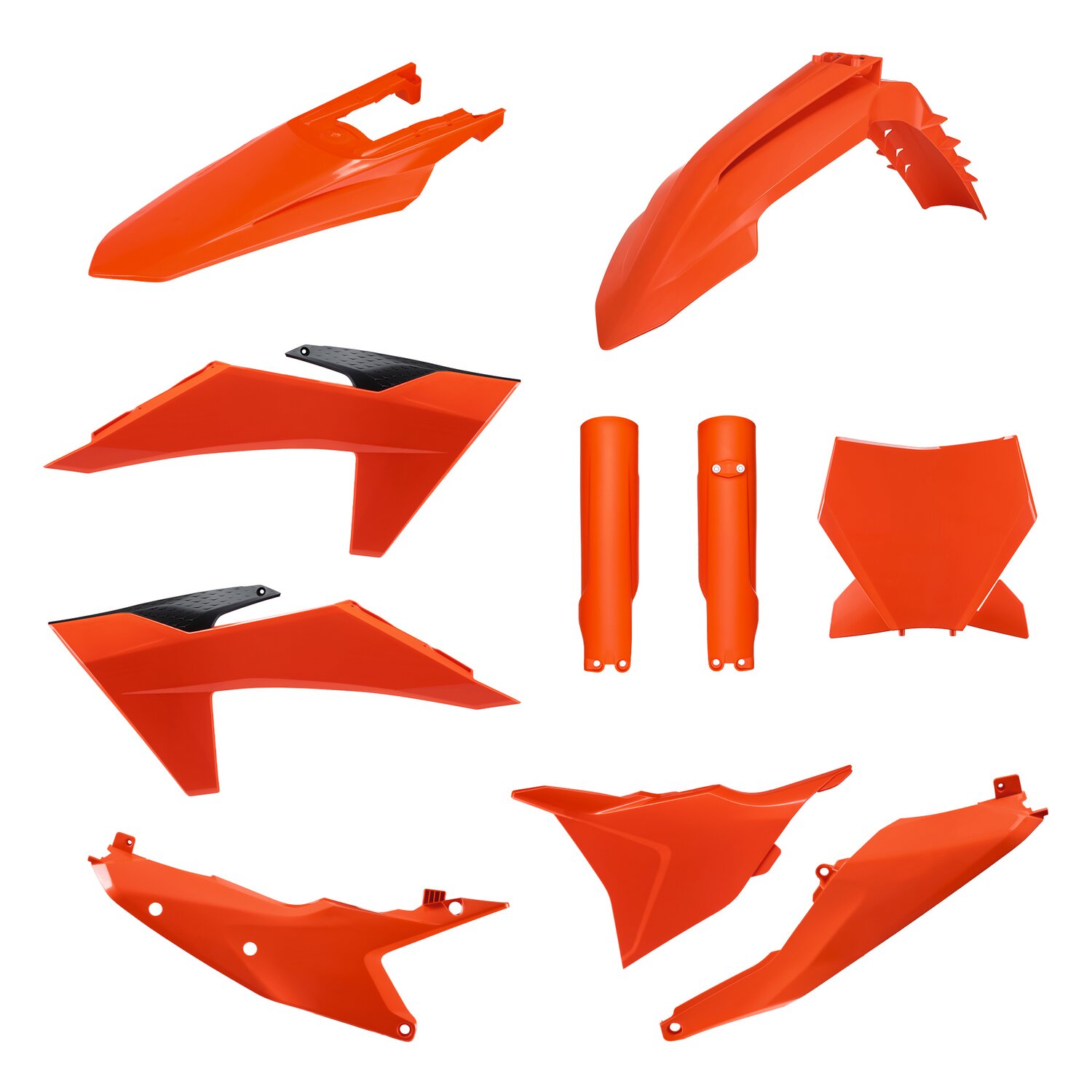 Image of Plastik Kit Polisport KTM SX 125 ab 2023 orange