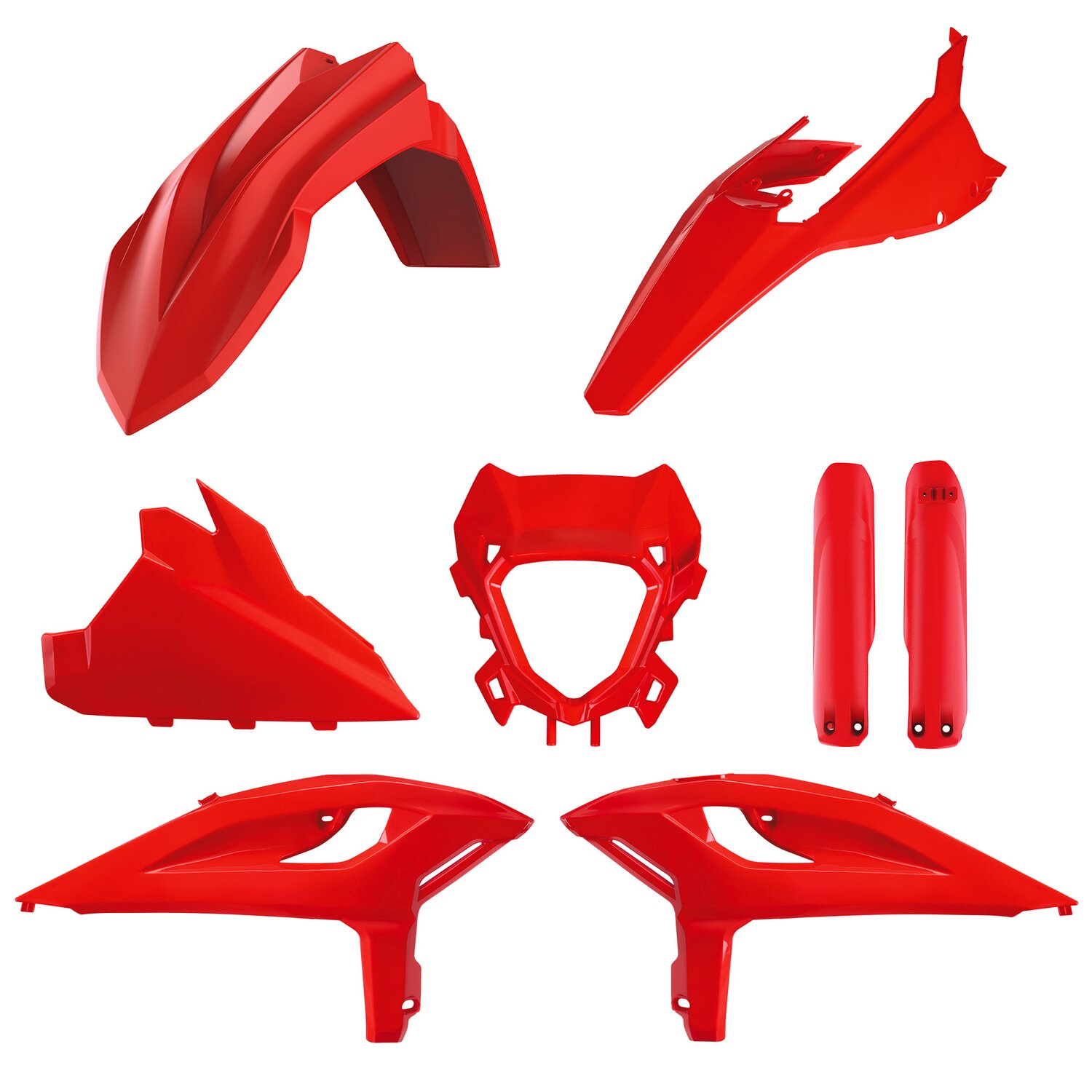 Image of Plastik Kit Polisport Beta RR X-Pro 300 2026 rot